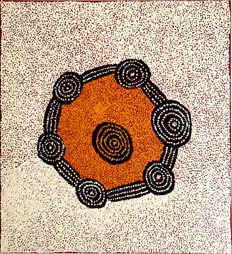 Willy Tjungurrayi, Kaakuratinja (Lake McDonald) , 2016