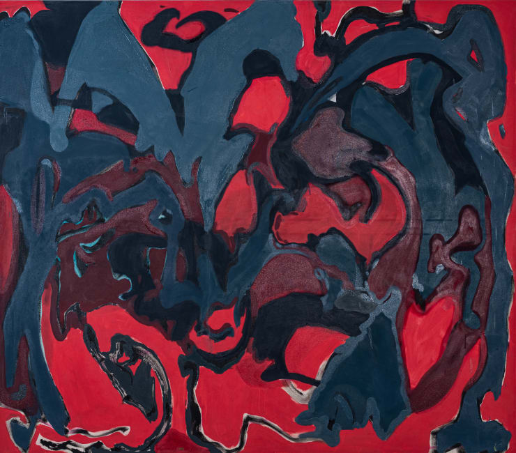 Paulina Domašauskaitė Ugnie, sek paskui mane / Fire walk with me, 2025 140 x 160 cm