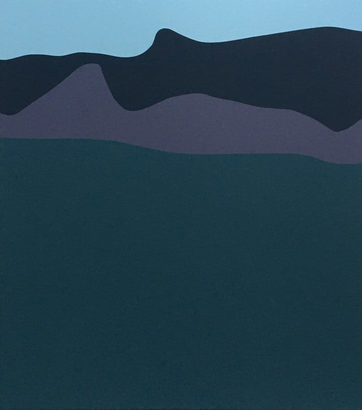 Adelė Pukelytė, Two Greens, a Pink and a Blue, 2020