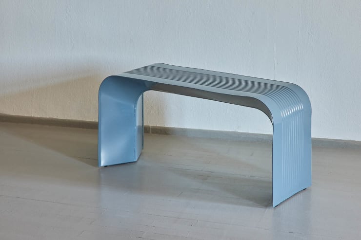 Lennart Lauren, Paperthin bench, 2017/2018