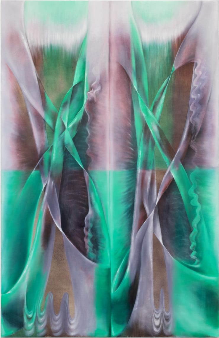 Vika Prokopaviciute Double Phoenix, 2021 200 x 130 x 2.5 cm