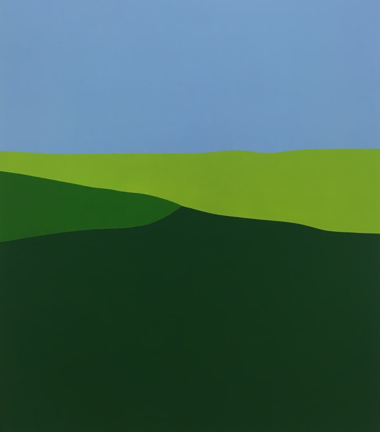 Adelė Pukelytė, Three Greens and a Blue, 2020