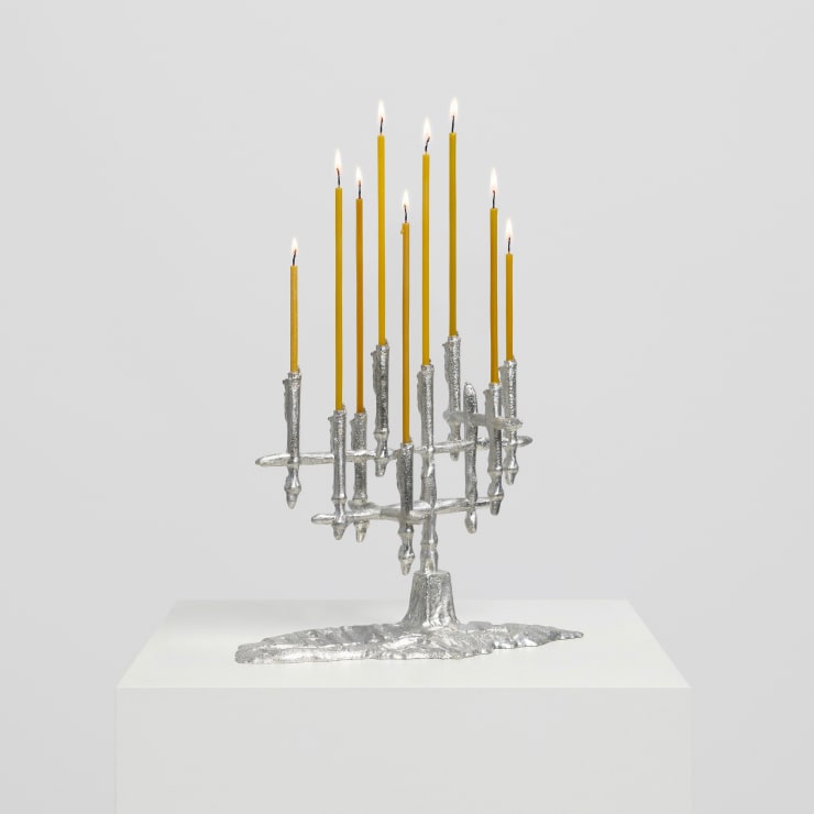 Vilius Dringelis, Vakarienė Briuselyje / Dinner in Brussels , Žvakidė / candlestick