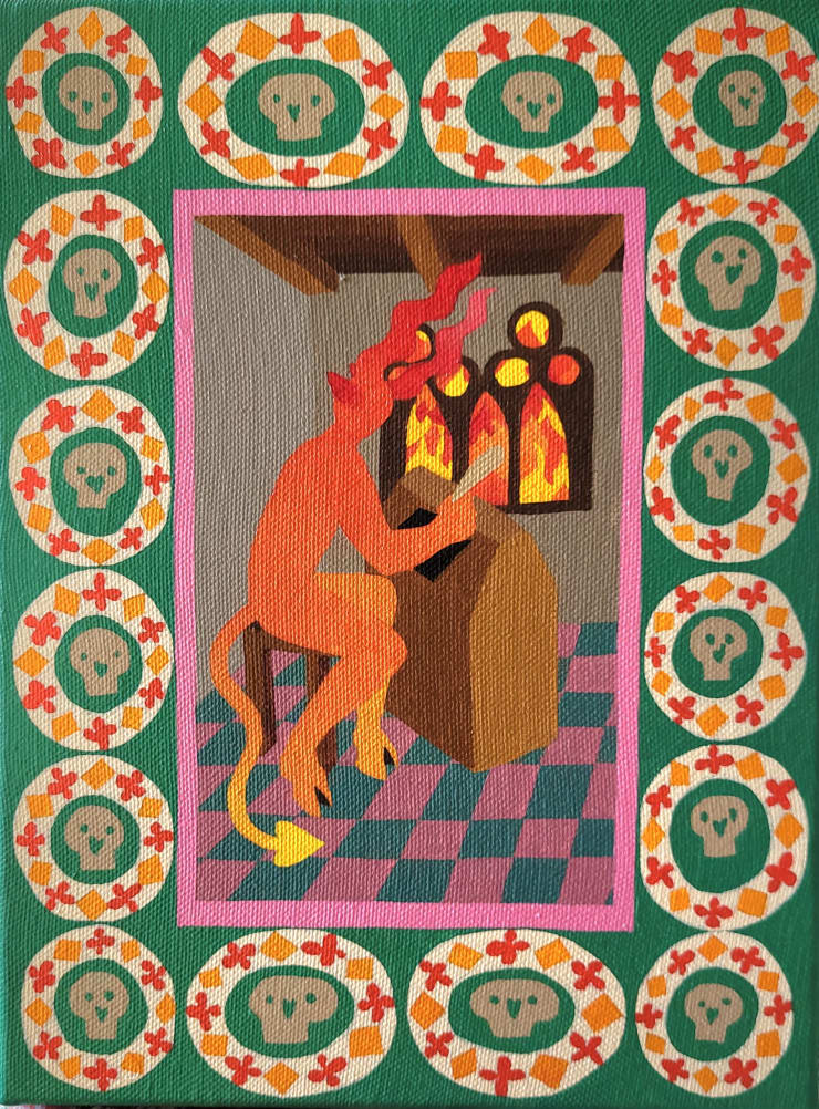 Monika Radžiūnaitė, Ai, bus gerai - velniai nematė / Ah, bene erit - daemones non viderunt / Ak teisingai - jie nematė demonų // Ah, we got away with it / Ah, bene erit – daemones non viderunt / Ah, right – they didn’t see the demons, 2024