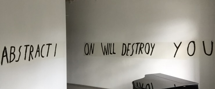 Ieva Rojūtė, Abstraction Will Destroy You, 2017