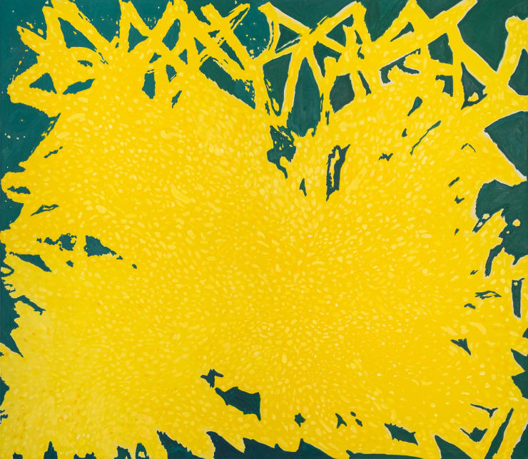 Paulina Domašauskaitė Aš nupinsiu tau pienių vainiką / I will weave you a dandelion wreath, 2024 160 x 140 cm