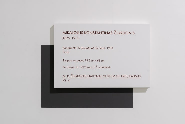 Dag Erik Elgin, La Collection Moderne (Ciurlionis Sonata No 5 / Sonata of the Sea), 2020