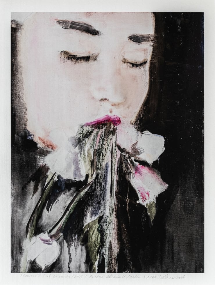 Kristina Ališauskaitė, Flowers V, riboto tiražo atspaudas / limited edition print, 2015