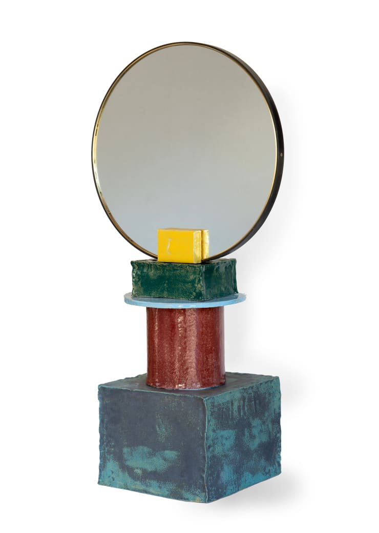 Kiki van Eijk, Totem mirror, 2021