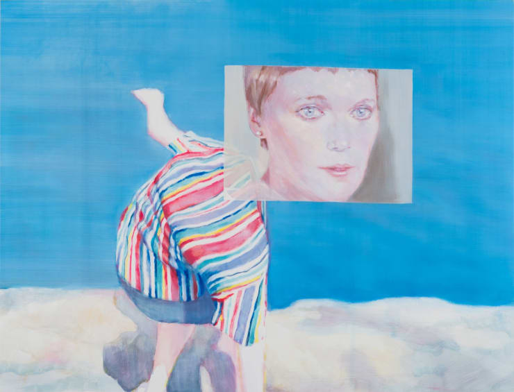 Donata Minderytė On The Waterfront, 2020 144 x 189.5 x 2.5 cm