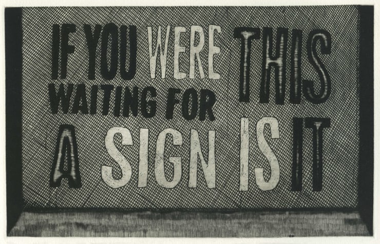 Laura Grybkauskaitė, If you were waiting for a sign this is it, 2011
