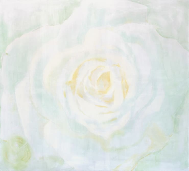 Donata Minderytė, White Rose in Green, 2019