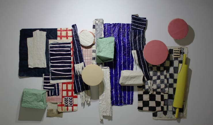 Egle Jauncems, Still Life of a Platter / Lėkštės natiurmortas, 2017