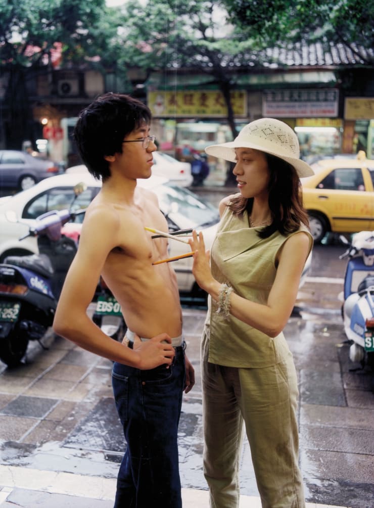 Erwin Wurm, Outdoor sculpture Taipei, 2000