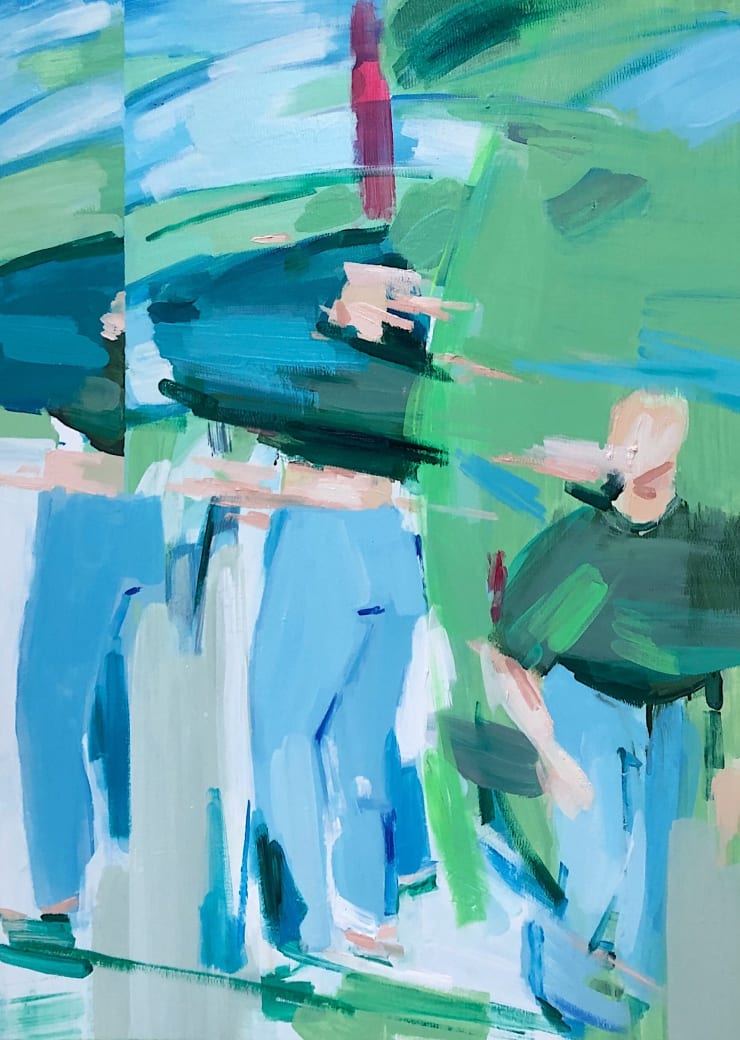 Aira Urbonavičiutė, All the same, a large area of blue was very needed, 2020