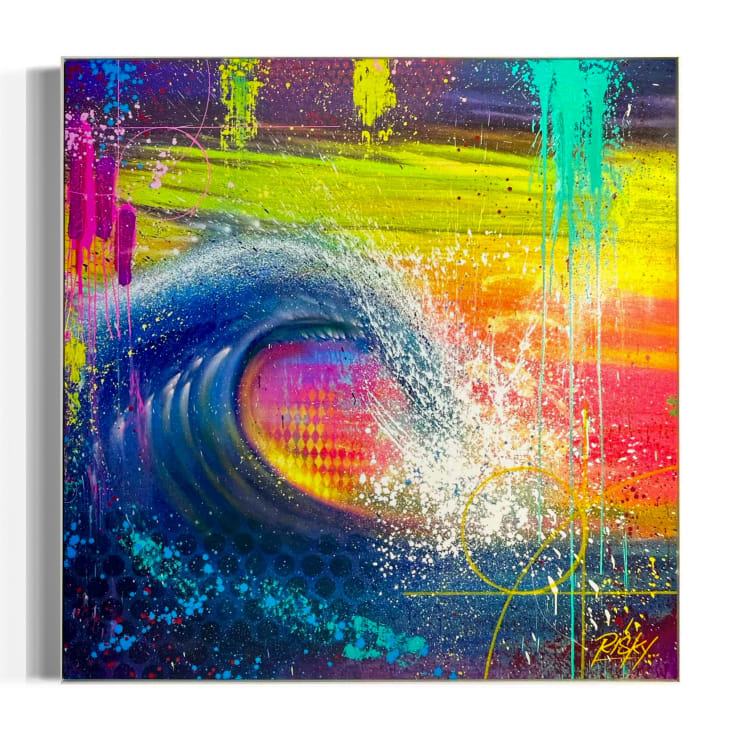 Risk Rock, Large Wave II, 2024