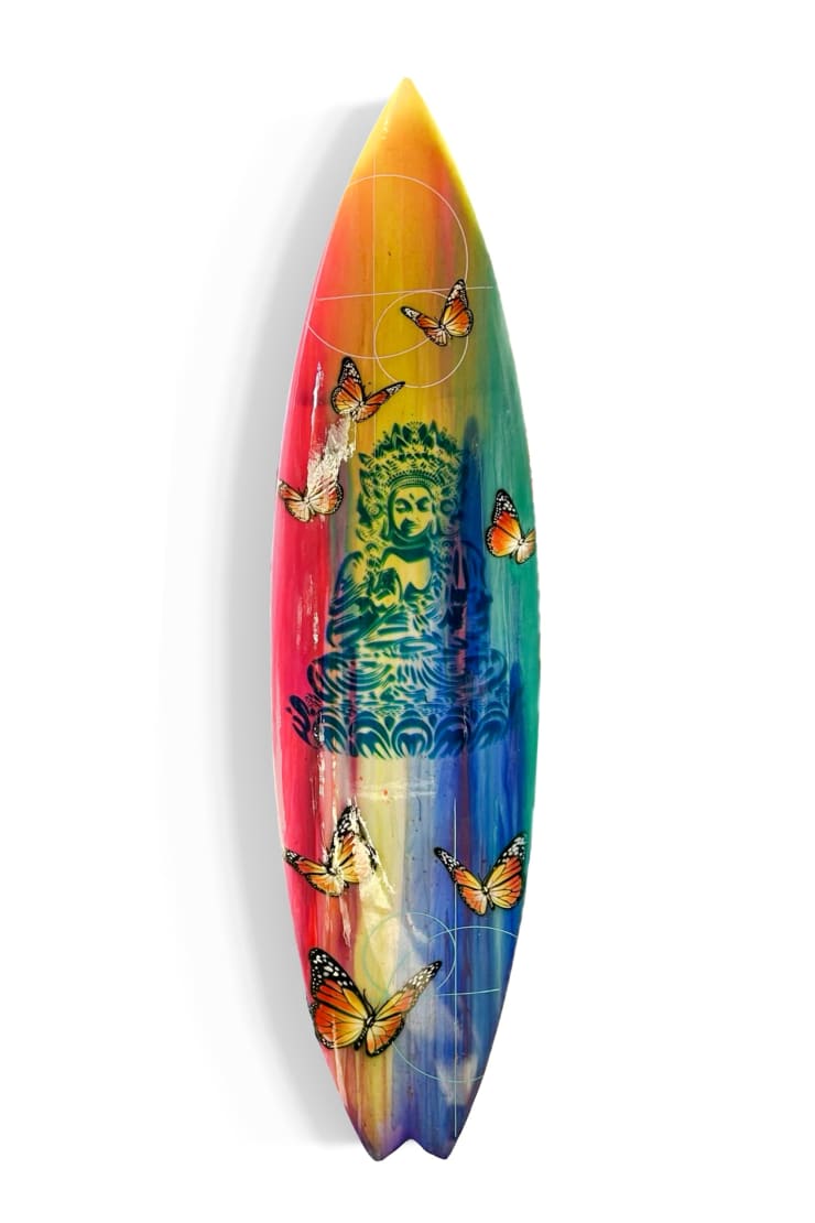 Risk Rock, Warrior Buddha Board, 2024