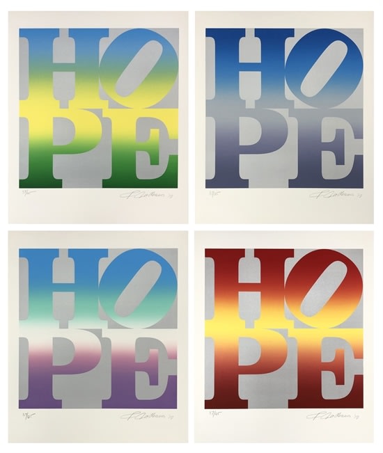 Robert Indiana - Four Seasons of Hope, 2012