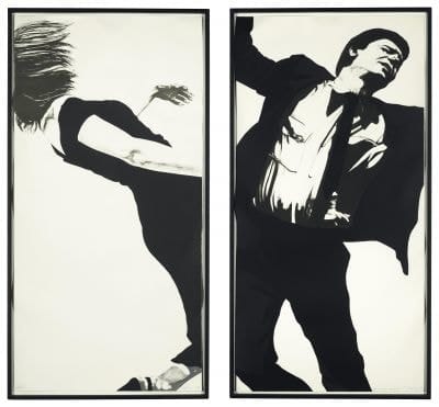 Robert Longo - Joanna and Larry From Men in the Cities, 1985