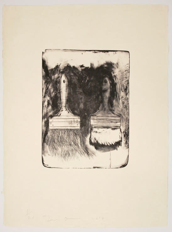 Jim Dine - Brush Drawn on Stones #5, 2010