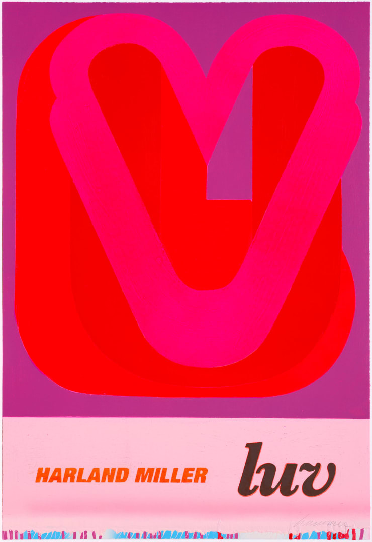 Harland Miller - LUV, 2022