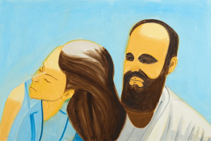 Alex Katz White Lotus 5, 2023 Archival pigment ink on Innova Etching Cotton Rag 315 gsm fine art paper 32 x 48 in 81.3 x 121.9 cm Signed & Numbered
