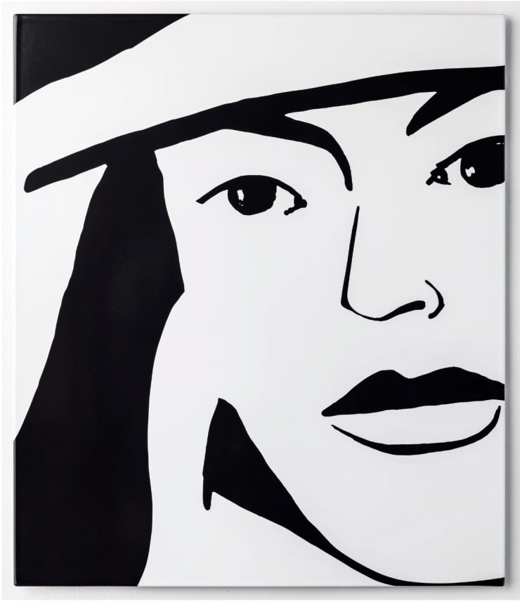 Alex Katz, Porcelain Beauty 4, 2022