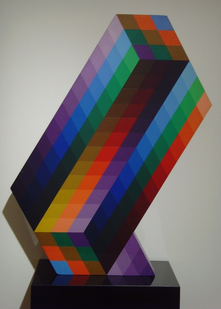 Victor Vasarely - Torony II, 1988
