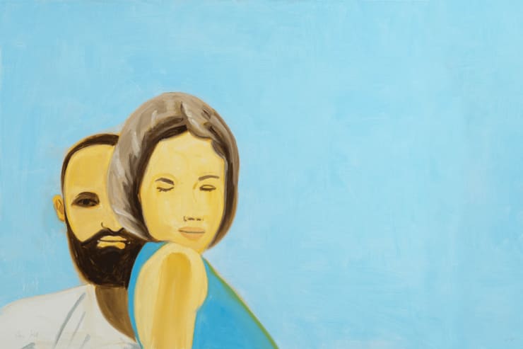 Alex Katz White Lotus 4, 2023 Archival pigment ink on Innova Etching Cotton Rag 315 gsm fine art paper 32 x 48 in 81.3 x 121.9 cm Signed & Numbered