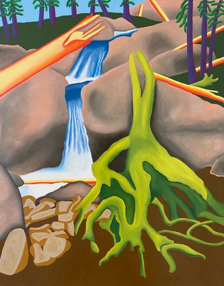 Debbie Carfagno, Willow Brook Falls (green)