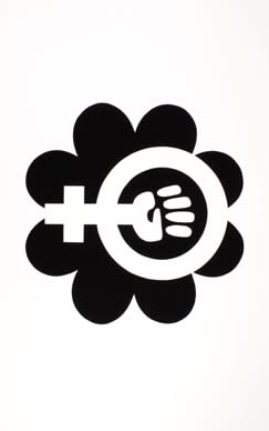 Polly Apfelbaum, NOW-National Organization of Women (Flags of Revolt and Defiance), 2006