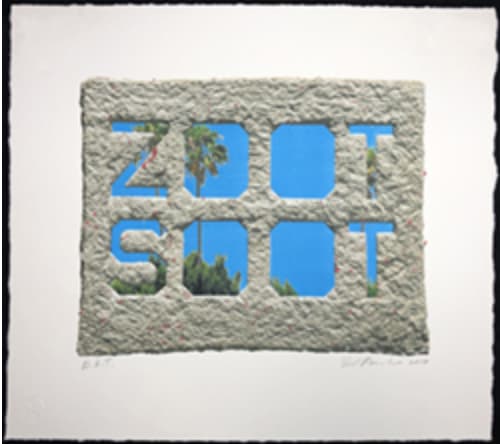 Ed Ruscha - “Zoot Soot (Dedicated to the memory of Richard Duardo)”, 2019