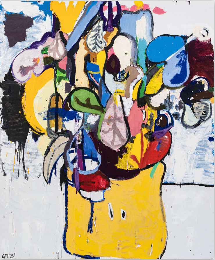 Eddie Martinez, Scaffold, 2024