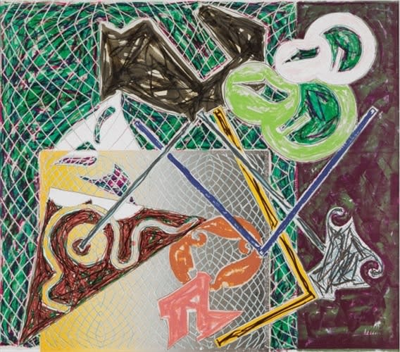 Frank Stella - Shards Variant Va, 1982