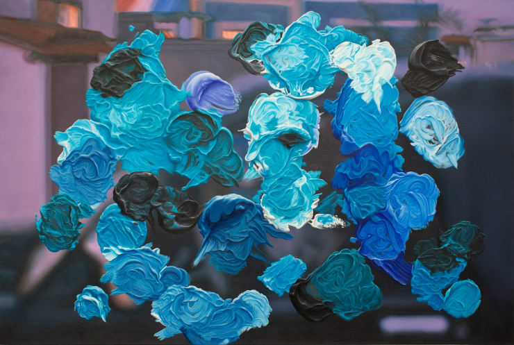 Eduardo Sarabia, Gato de noche, 2022