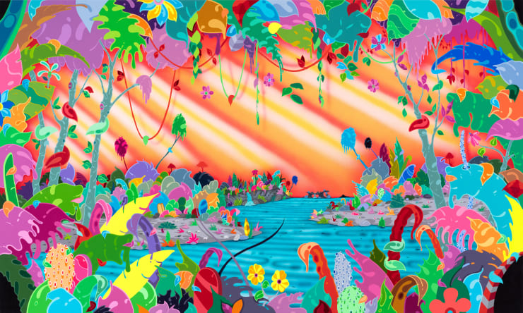 Erik Parker, Beyond Belief, 2023