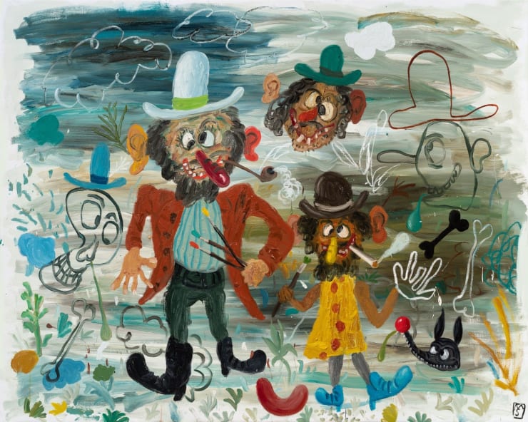 Matías Sánchez, Un día de campo, pintores en Sevilla, 2022