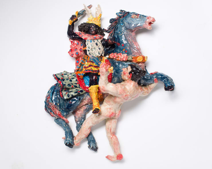 Julio Galindo, Lucha a caballo, 2022