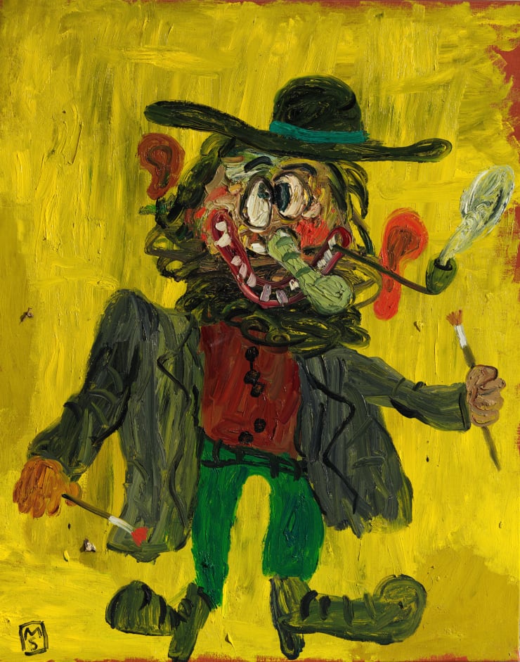 Matías Sánchez, Pintor al amanecer., 2024