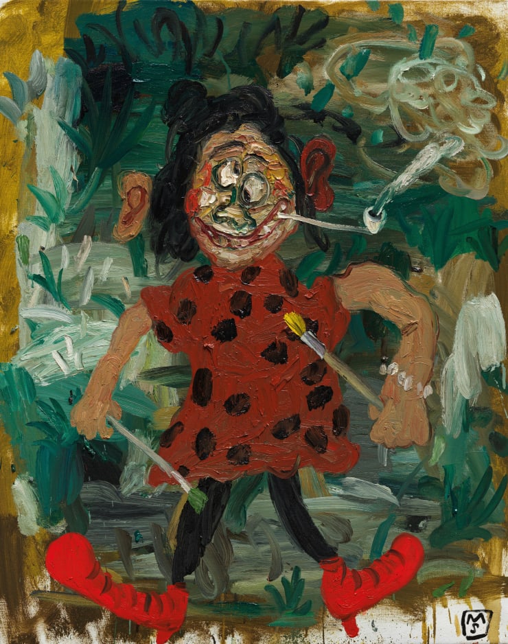 Matías Sánchez, Pintora española en París (María Blanchard), 2024