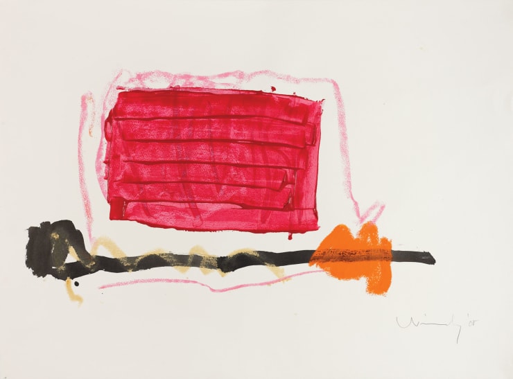 Frank Wimberley, White Horizontal 5, 2008