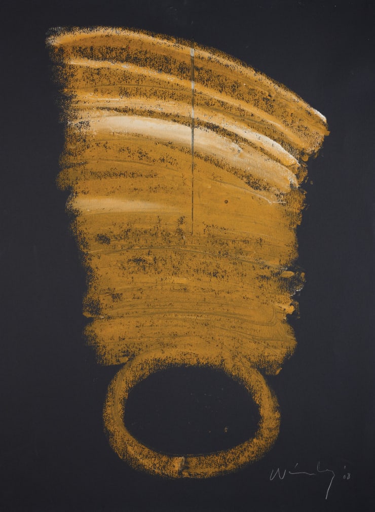 Frank Wimberley, Black Vertical 10, 2008