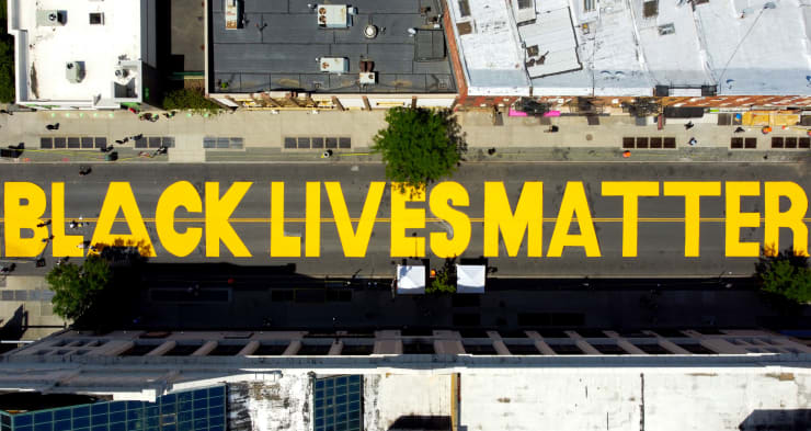 Chris Cook, Bed-Stuy Restoration Plaza, June 2020