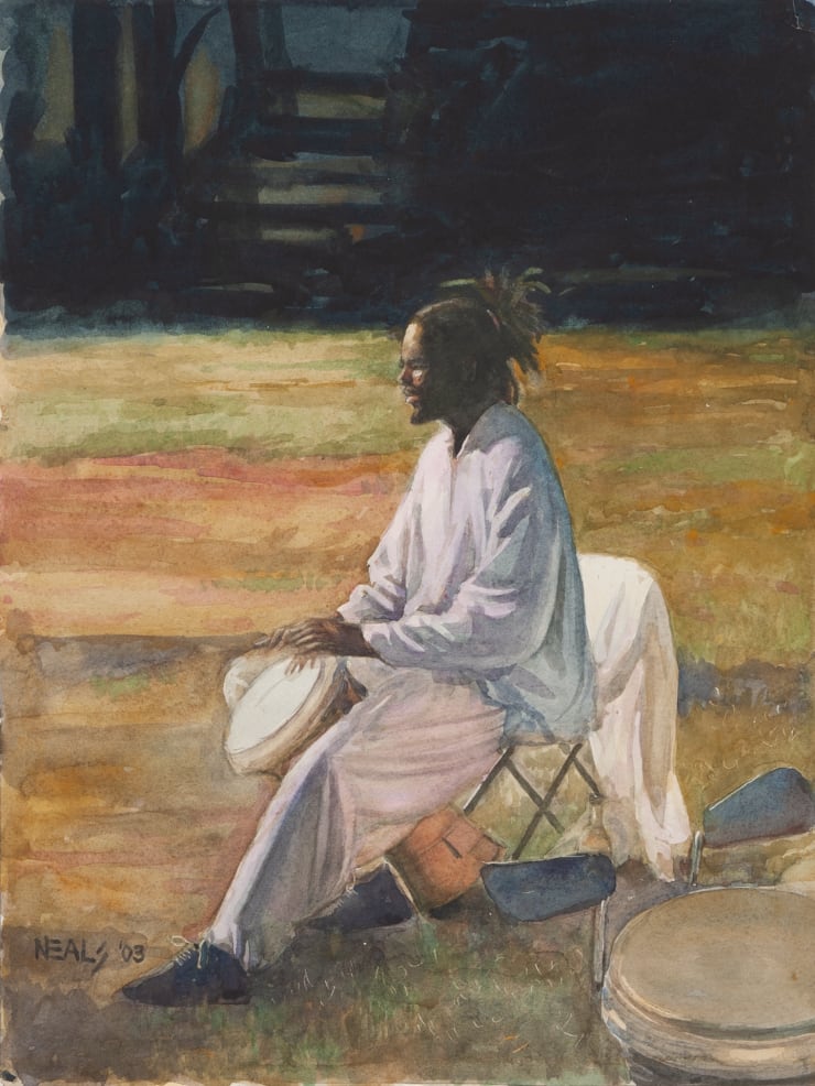 Otto Neals, Sunlit drummer, 2003