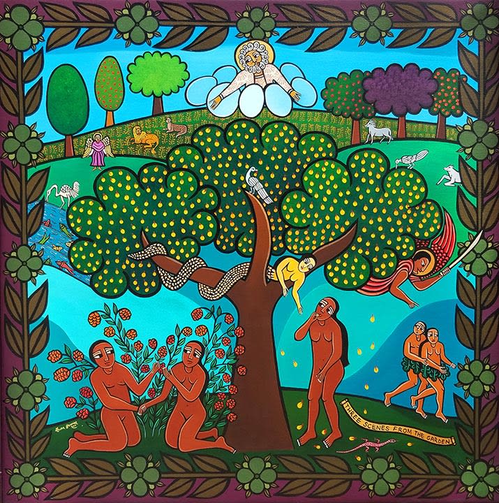 Laura James, Three Scene From the Garden