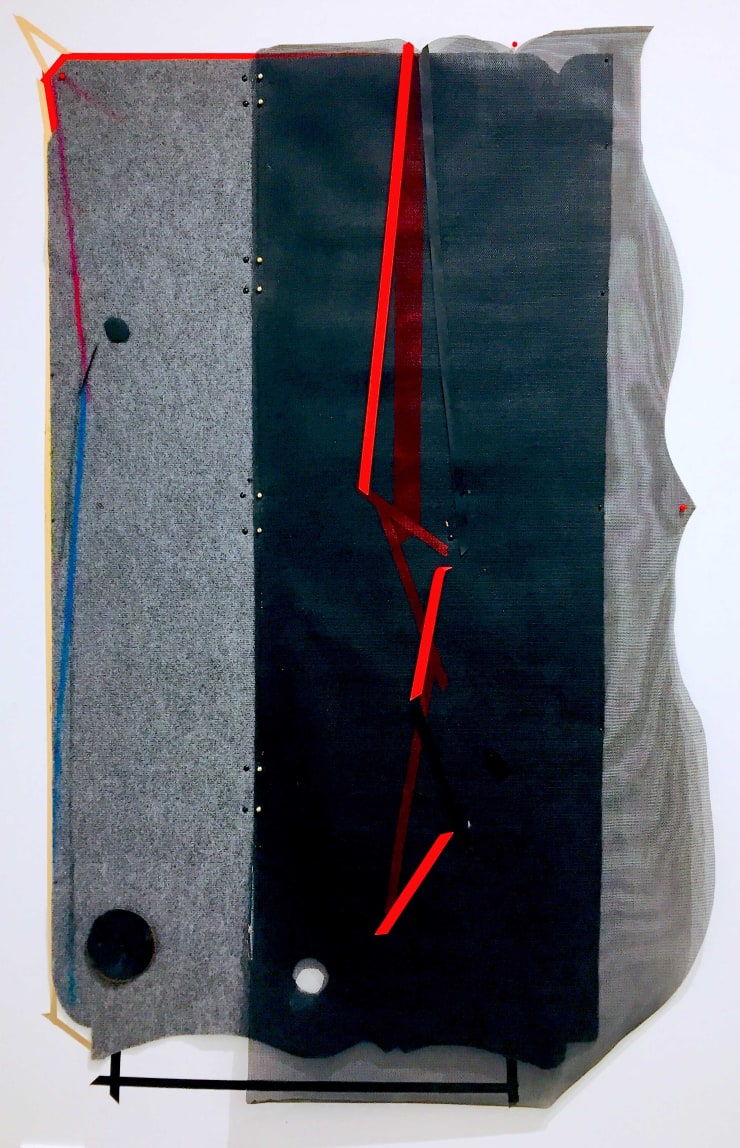 Carl Hazlewood, Broken Red Spine-Black