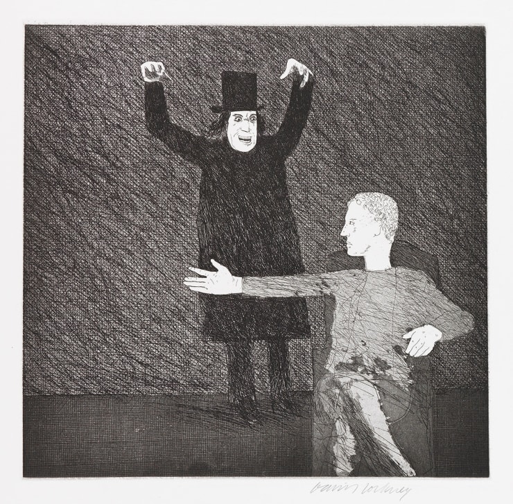 David Hockney (b. 1937), Inside the Castle Six Fairy Tales from the Brothers Grimm), 1969