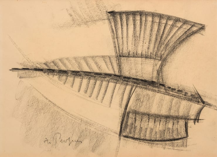 Antoine Pevsner, Composition, 1924