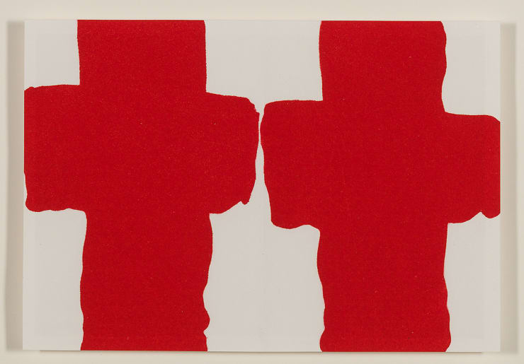 Howard Hodgkin, Evermore, Red Crosses, 1996