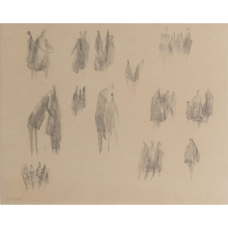 Austin Wright, Figure Groups, 1955